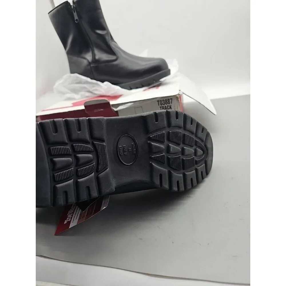TOE WARMERS of CANADA MEN'S‎ TRACK WATERPROOF LEATHER  ZIP 11.5 New